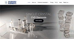 Desktop Screenshot of diamondelements.com